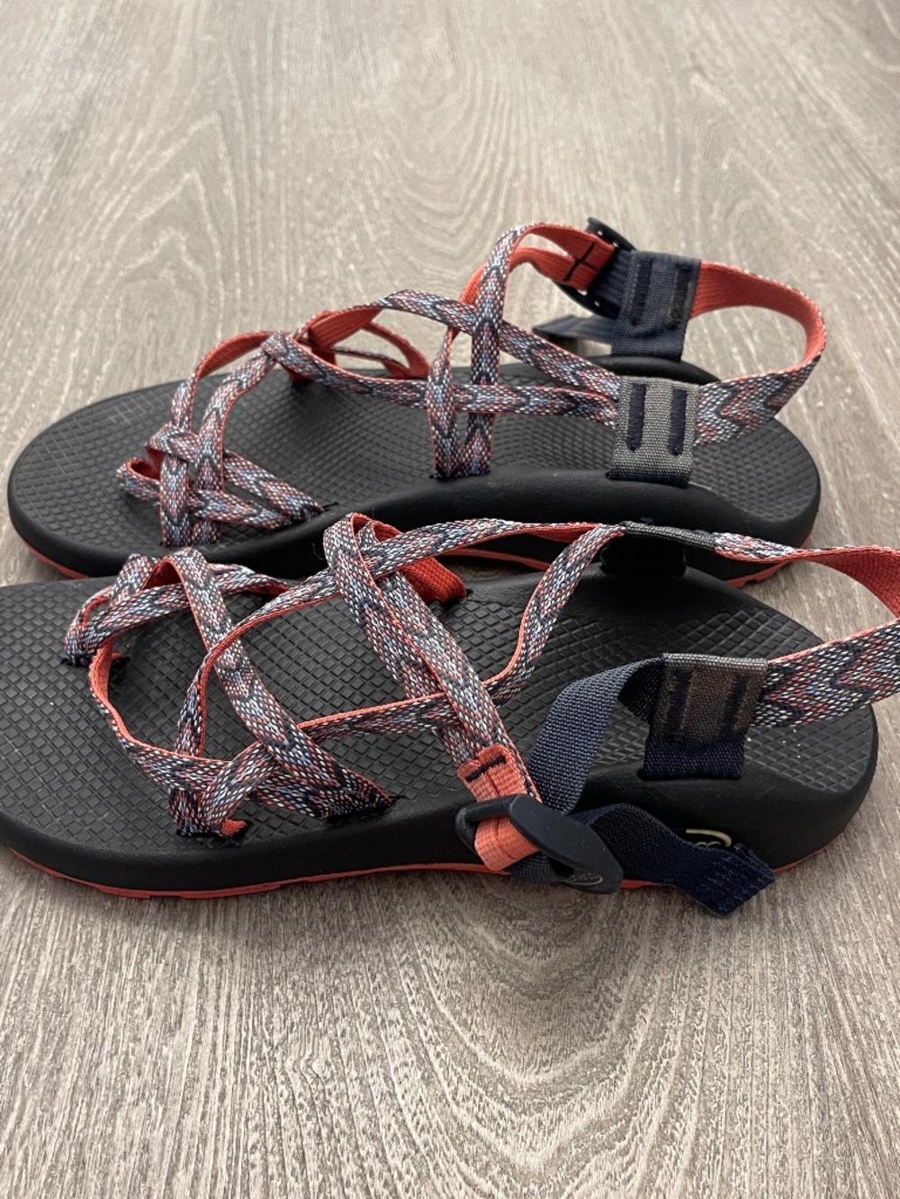 Chaco Classic Sandals Womens 10 motif Eclipse Strappy Hiking Outdoor